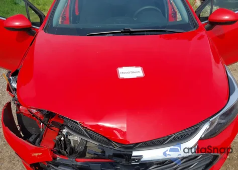 2019 Chevrolet Cruze Lt из США, поврежденный, VIN 1G1BE5SM1K7115572